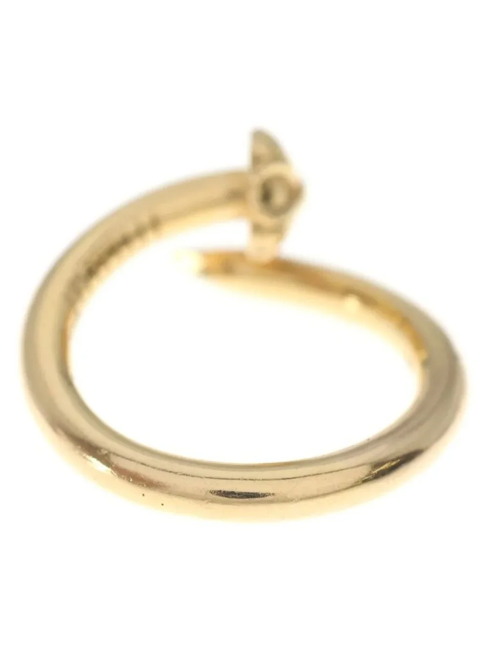 Chrome Hearts 22k Nail Crsball Cross Ball Gold Ring
